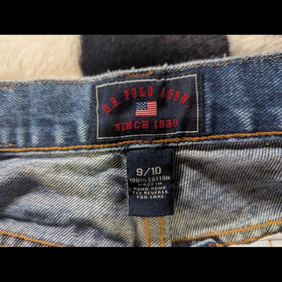 Vintage Y2K U.S. Polo Assn. High Waisted Mom Jeans – Size 9/10 - Picture 4 of 4